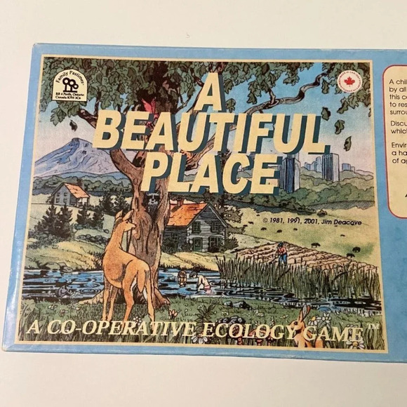 2001 A Beautiful Place A Co-operative Ecology Board Game  Complete - Picture 12 of 12